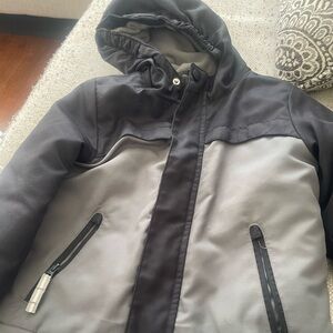 Boys Black and Gray Jacket